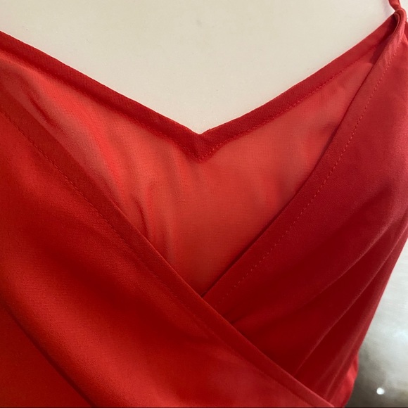 **Brand New** Express Romper Dress w/tie waist - Picture 2 of 9